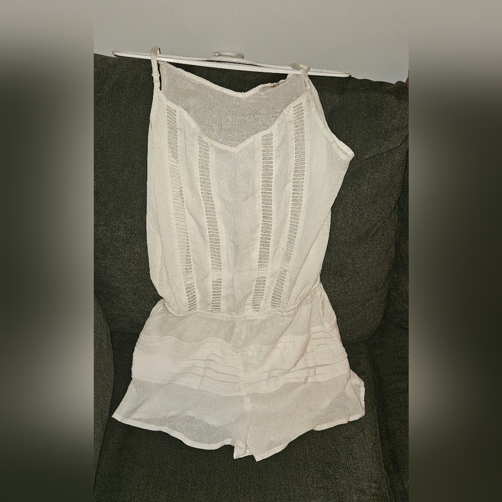 White Romper